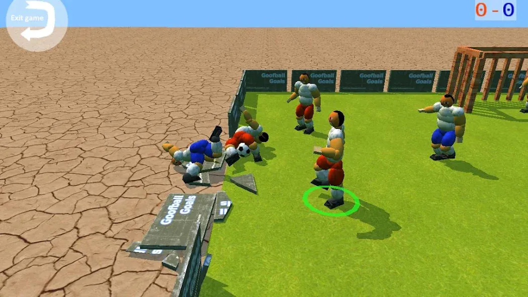 Goofball Goals Soccer Game 3D (Гуфбол Голз Соккер Гейм 3Д) [МОД: Деньги, Монеты и Меню MOD] Screenshot 3