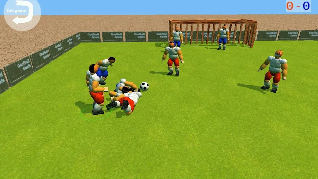 Goofball Goals Soccer Game 3D (Гуфбол Голз Соккер Гейм 3Д) [МОД: Деньги, Монеты и Меню MOD] Screenshot 4