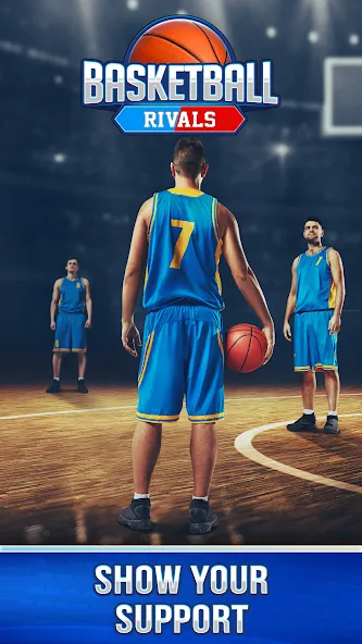 Basketball Rivals: Sports Game (Баскетбол Ривалс) [МОД: Все открыто, Дополнительные деньги и Меню MOD] Screenshot 5