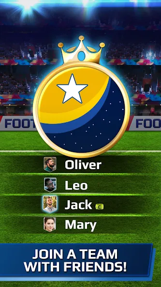 Football Rivals: Soccer Game (Футбольные соперники) [МОД: Много денег, Монет и Все открыто] Screenshot 2