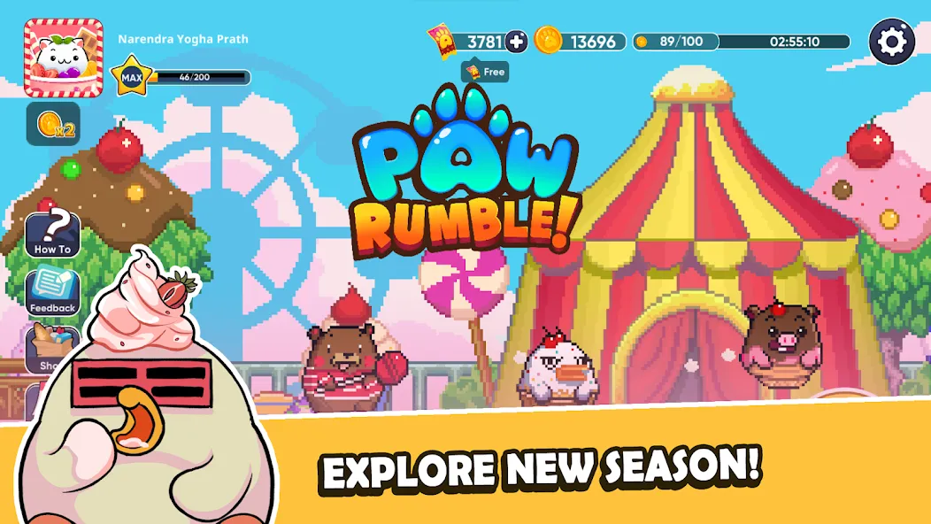 Paw Rumble (Пав Рамбл) [МОД: Все открыто, Дополнительные деньги и Меню MOD] Screenshot 5