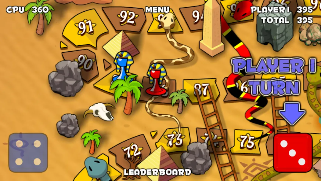 Snakes and Ladders (Змеи и лестницы) [МОД: Бесконечные деньги, Монеты и Мега MOD] Screenshot 3
