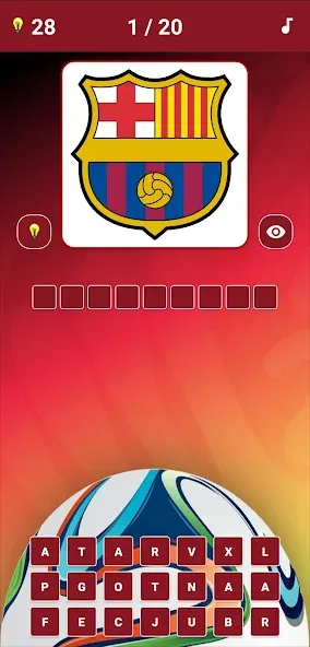 Guess the Soccer Logo Quiz [МОД: Все открыто, Дополнительные деньги и Меню MOD] Screenshot 3