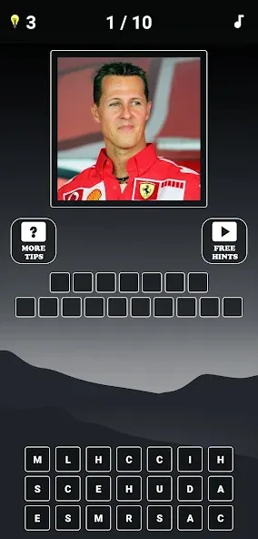 Formula 1:Guess F1 Driver Quiz [МОД: Много монет, Открытые уровни и Мега MOD] Screenshot 2