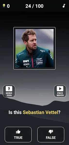Formula 1:Guess F1 Driver Quiz [МОД: Много монет, Открытые уровни и Мега MOD] Screenshot 3