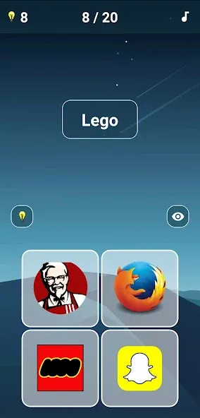 Quiz: Brand Logo Game [МОД: Деньги, Монеты и Меню MOD] Screenshot 1