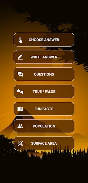 Geography Quiz - World Flags 1 [МОД: Много монет, Открытые уровни и Мега MOD] Screenshot 5