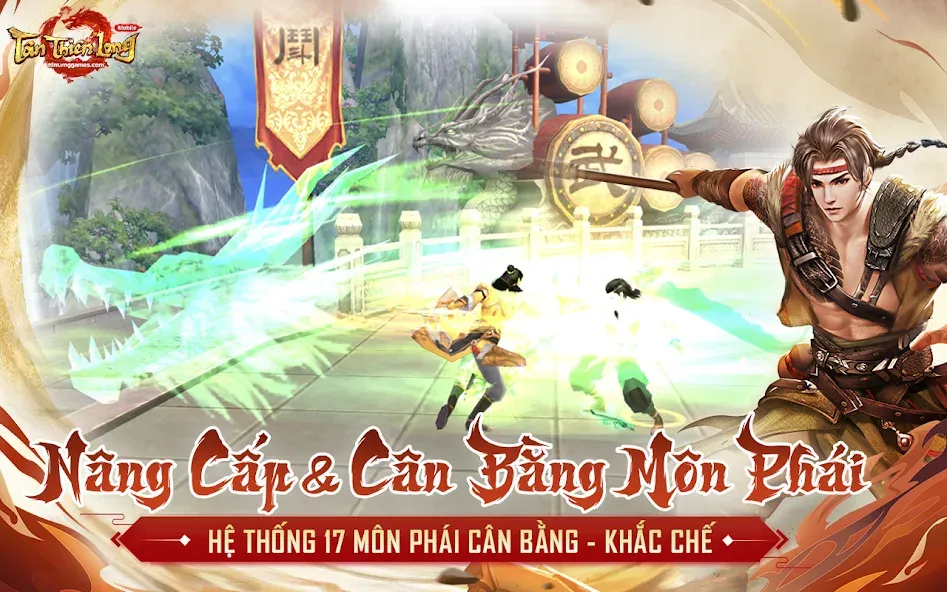 Tân Thiên Long Mobile [МОД: Много денег, Монет и Все открыто] Screenshot 1