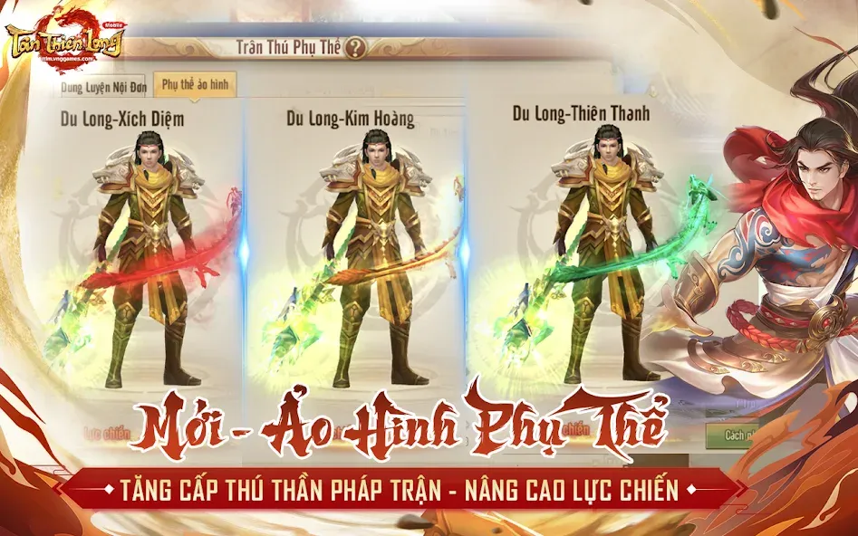 Tân Thiên Long Mobile [МОД: Много денег, Монет и Все открыто] Screenshot 3