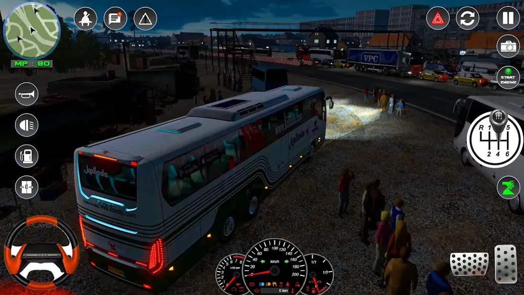 Bus Simulator 2023 - City Bus [МОД: Деньги, Монеты и Меню MOD] Screenshot 1