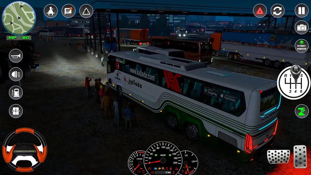 Bus Simulator 2023 - City Bus [МОД: Деньги, Монеты и Меню MOD] Screenshot 2