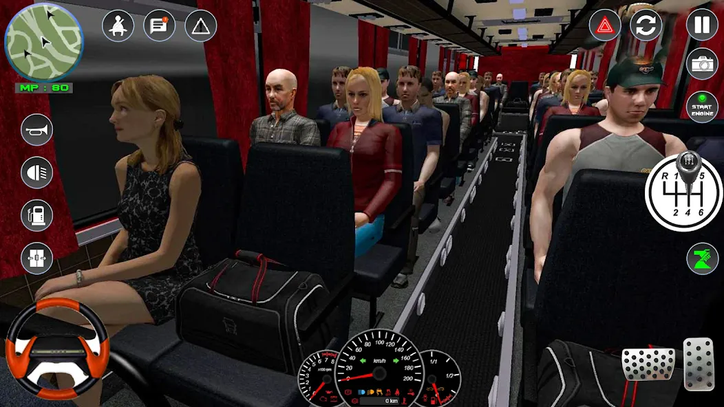 Bus Simulator 2023 - City Bus [МОД: Деньги, Монеты и Меню MOD] Screenshot 3