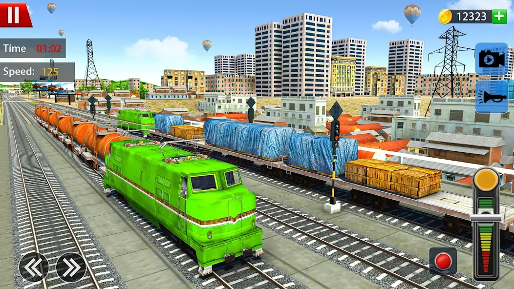 Train Driver Simulator Game [МОД: Деньги, Монеты и Меню MOD] Screenshot 4