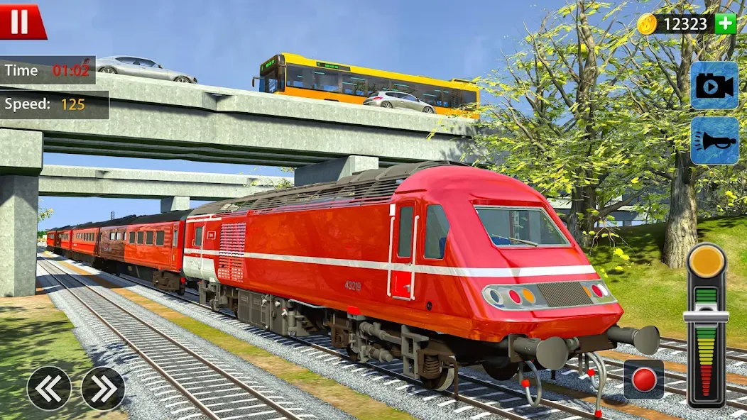 Train Driver Simulator Game [МОД: Деньги, Монеты и Меню MOD] Screenshot 5
