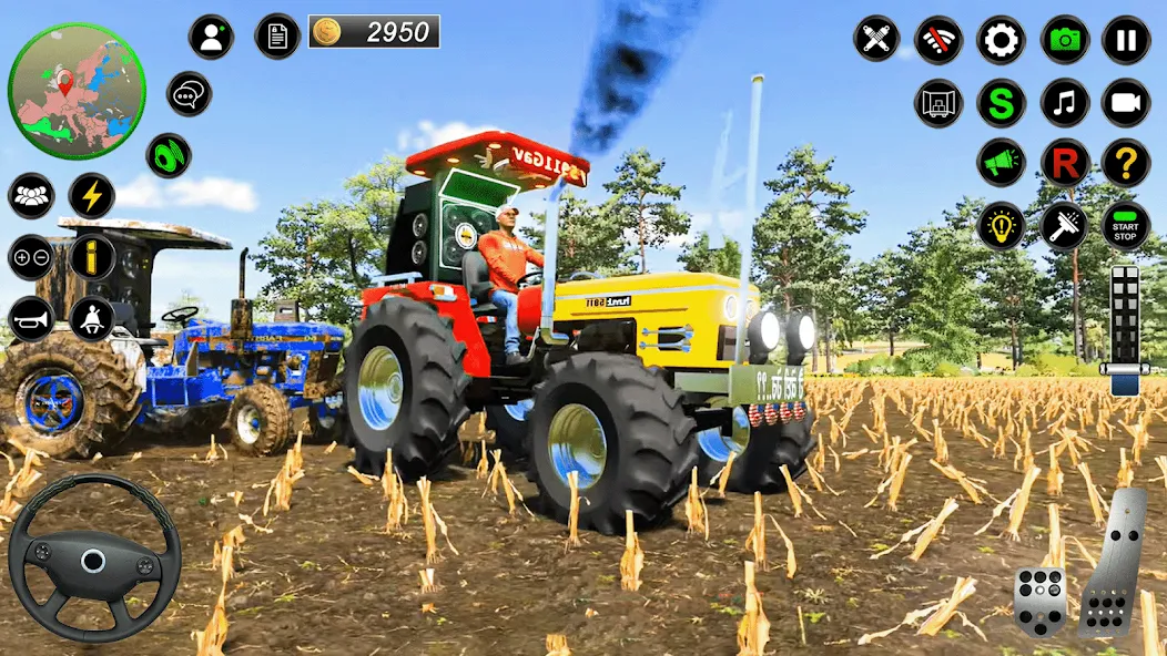 Real Farmer Tractor Drive Game (Фармер Трактор 3Д Фермерские Игры) [МОД: Много денег, Монет и Все открыто] Screenshot 5