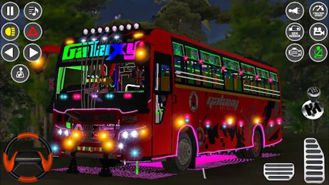 Real Passenger Bus Driving Sim [МОД: Меню, Бесконечные монеты и Открытые уровни] Screenshot 2