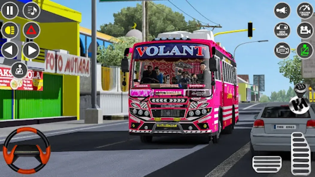 Real Passenger Bus Driving Sim [МОД: Меню, Бесконечные монеты и Открытые уровни] Screenshot 3