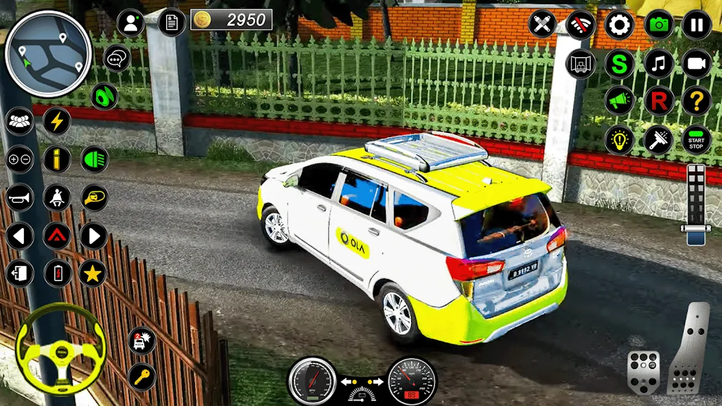 City Taxi Games Taxi Simulator (Русские такси игры на автомобилях) [МОД: Много монет, Открытые уровни и Мега MOD] Screenshot 1