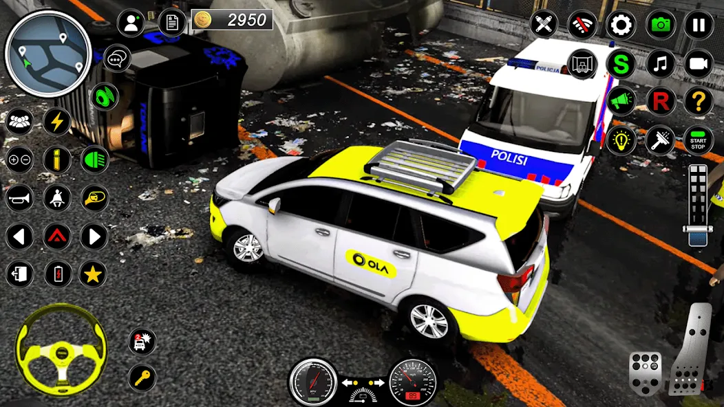 City Taxi Games Taxi Simulator (Русские такси игры на автомобилях) [МОД: Много монет, Открытые уровни и Мега MOD] Screenshot 2
