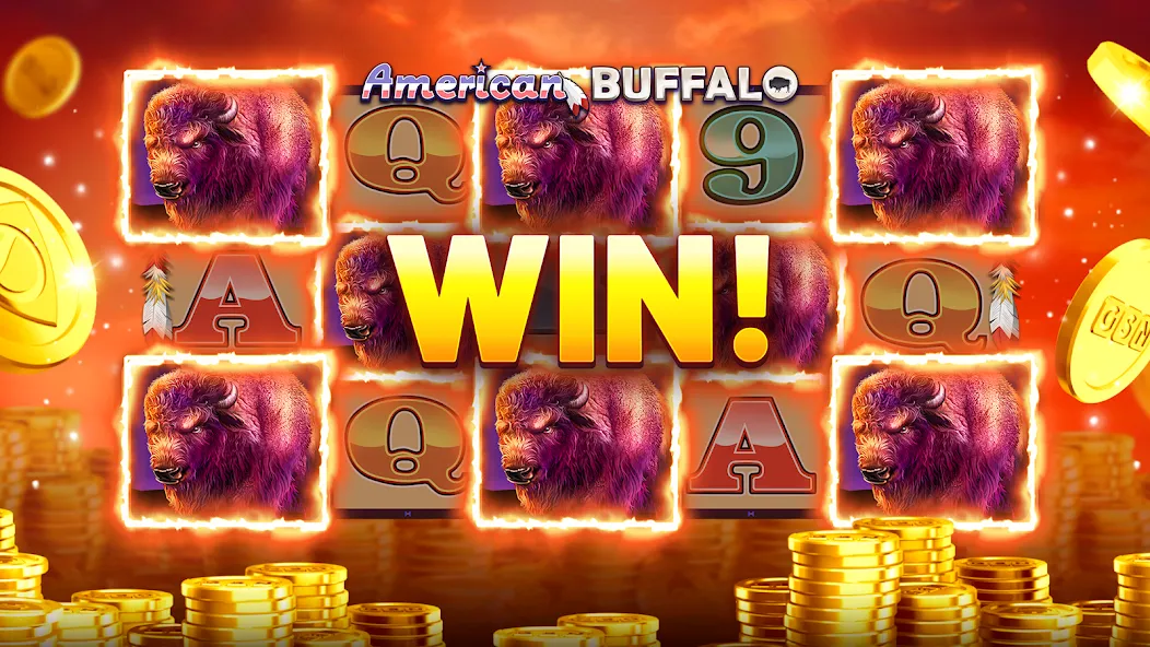 GSN Casino: Slot Machine Games (ГСН Казино) [МОД: Бесконечные деньги, Монеты и Мега MOD] Screenshot 1