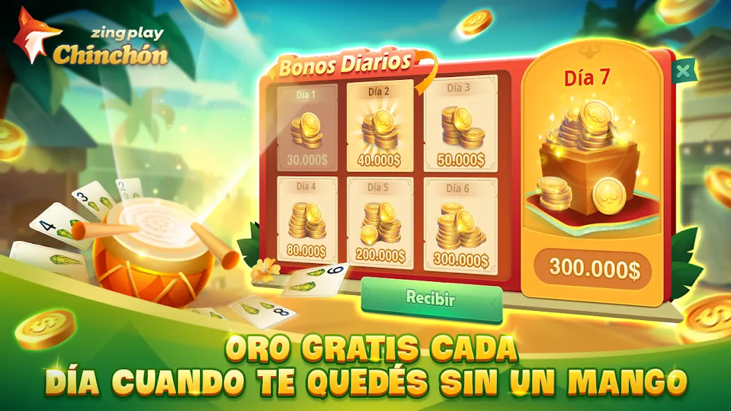 ChinChón Zingplay Juego Online [МОД: Бесконечные деньги, Монеты и Мега MOD] Screenshot 4