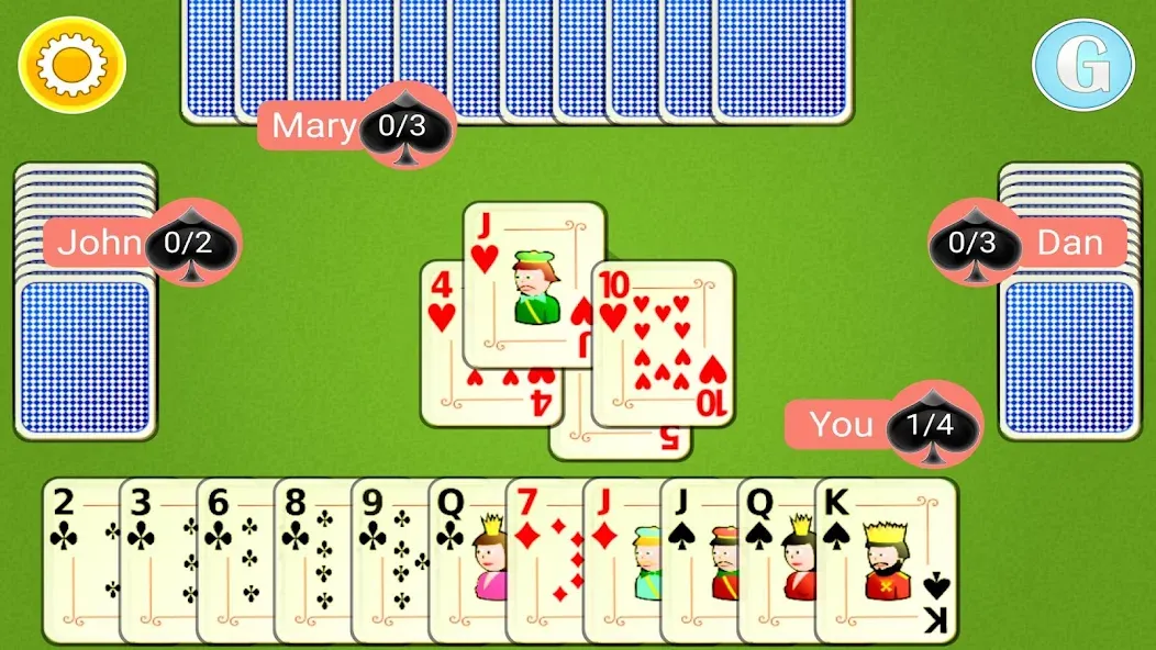 Spades Mobile [МОД: Все открыто, Дополнительные деньги и Меню MOD] Screenshot 5
