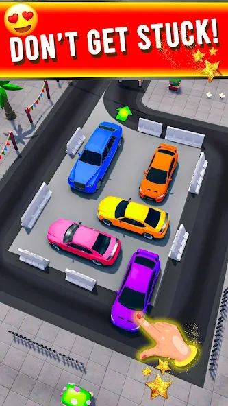 Traffic Jam - Car Escape Games (Паркинг Джем 3D) [МОД: Бесконечные деньги, Монеты и Мега MOD] Screenshot 5