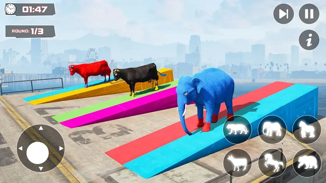 GT Animal 3D: Racing Game (Анимал Симулятор 3D) [МОД: Много денег, Монет и Все открыто] Screenshot 2