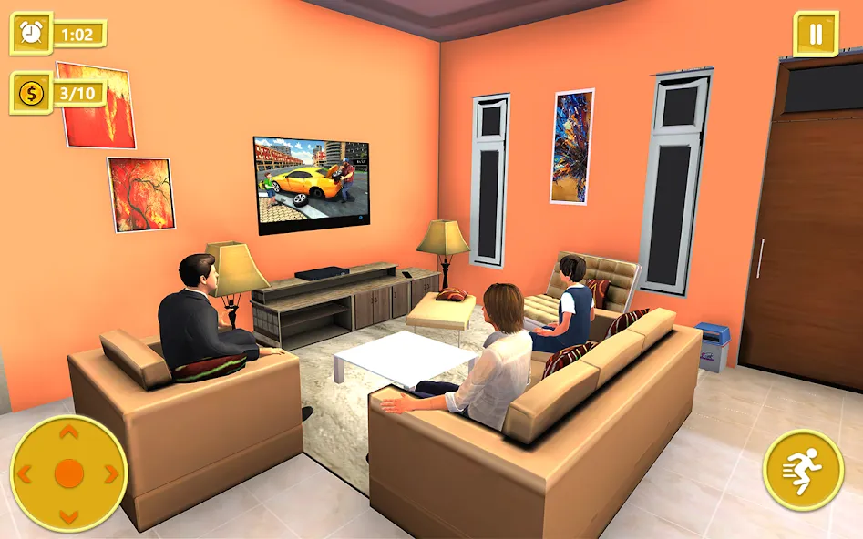 Virtual Mother Life: Dream Mom (Мама Лайф) [МОД: Меню, Бесконечные монеты и Открытые уровни] Screenshot 3