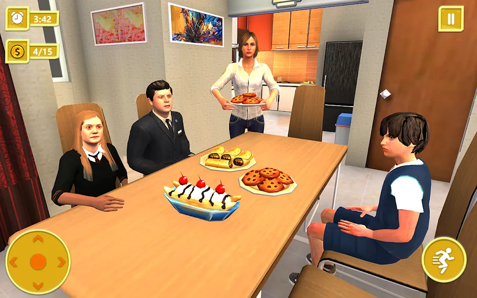 Virtual Mother Life: Dream Mom (Мама Лайф) [МОД: Меню, Бесконечные монеты и Открытые уровни] Screenshot 4