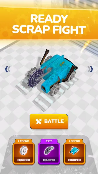 Scrap Robot Fighting (Скрап Робот Файтинг) [МОД: Много монет, Открытые уровни и Мега MOD] Screenshot 2