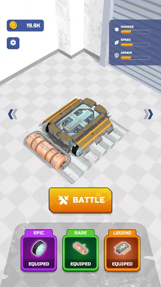 Scrap Robot Fighting (Скрап Робот Файтинг) [МОД: Много монет, Открытые уровни и Мега MOD] Screenshot 5