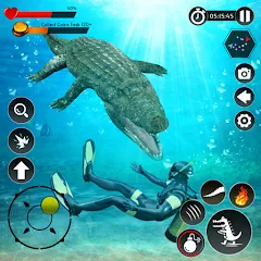 Скачать Hungry Animal Crocodile Games [МОД: Деньги, Монеты и Меню MOD] | Взлом Hungry Animal Crocodile Games на Андроид