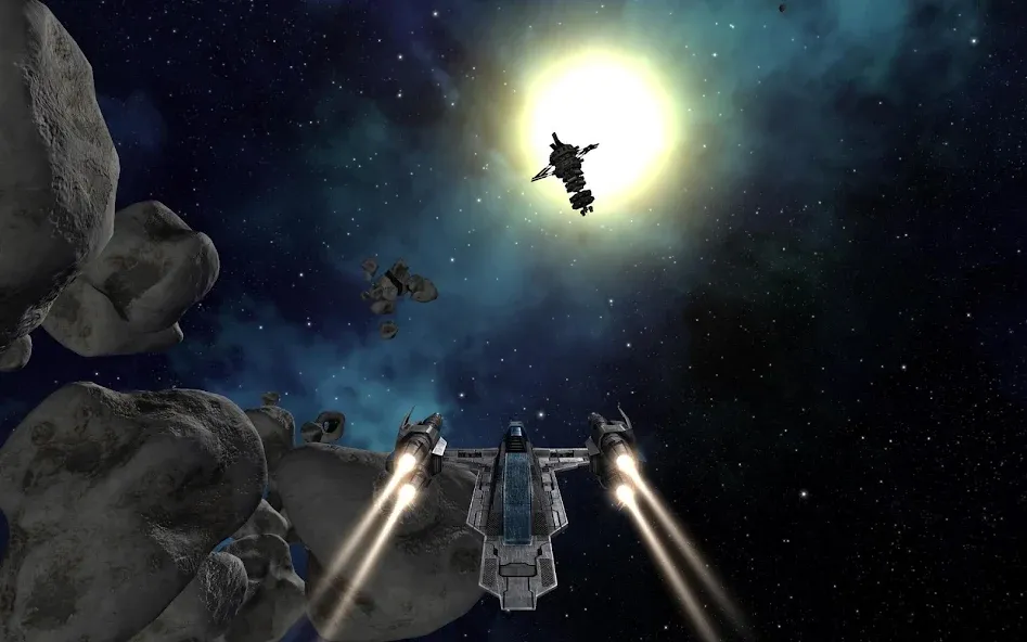 Vendetta Online (3D Space MMO) (Вендетта Онлайн) [МОД: Деньги, Монеты и Меню MOD] Screenshot 1