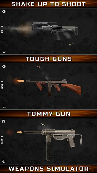 Gun Simulator : Tough Guns [МОД: Деньги, Монеты и Меню MOD] Screenshot 5