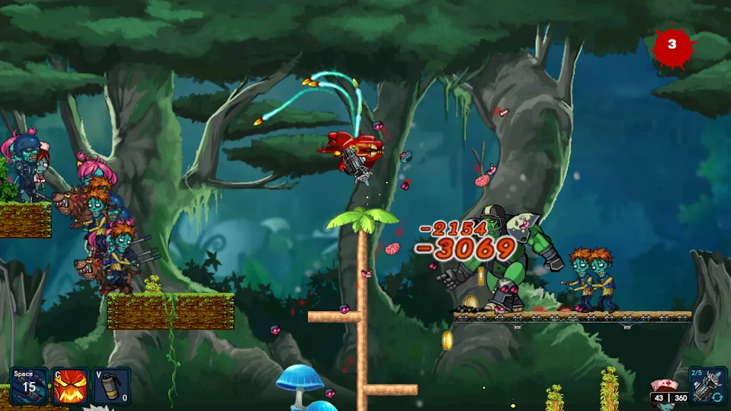 Zombie Killer: Doomsday Hero (Зомби Киллер) [МОД: Деньги, Монеты и Меню MOD] Screenshot 1