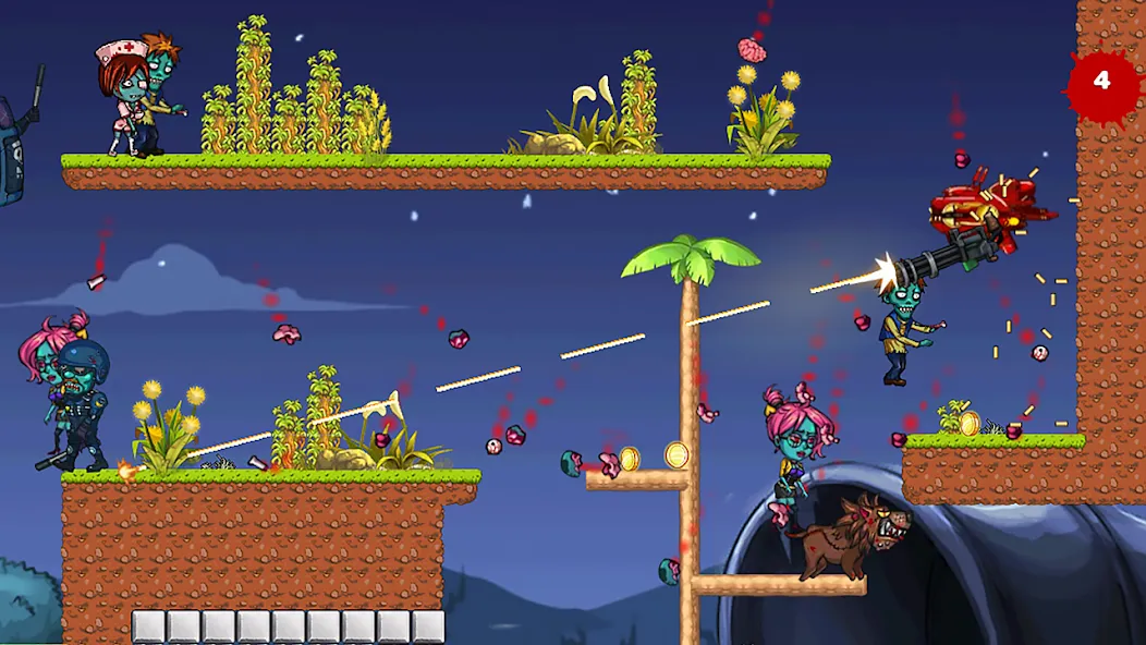 Zombie Killer: Doomsday Hero (Зомби Киллер) [МОД: Деньги, Монеты и Меню MOD] Screenshot 5