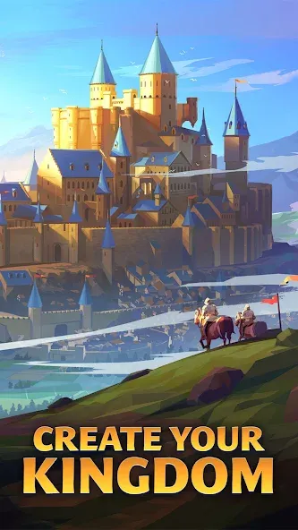 Kingdom Maker (Кингдом Мэйкер) [МОД: Меню, Бесконечные монеты и Открытые уровни] Screenshot 1