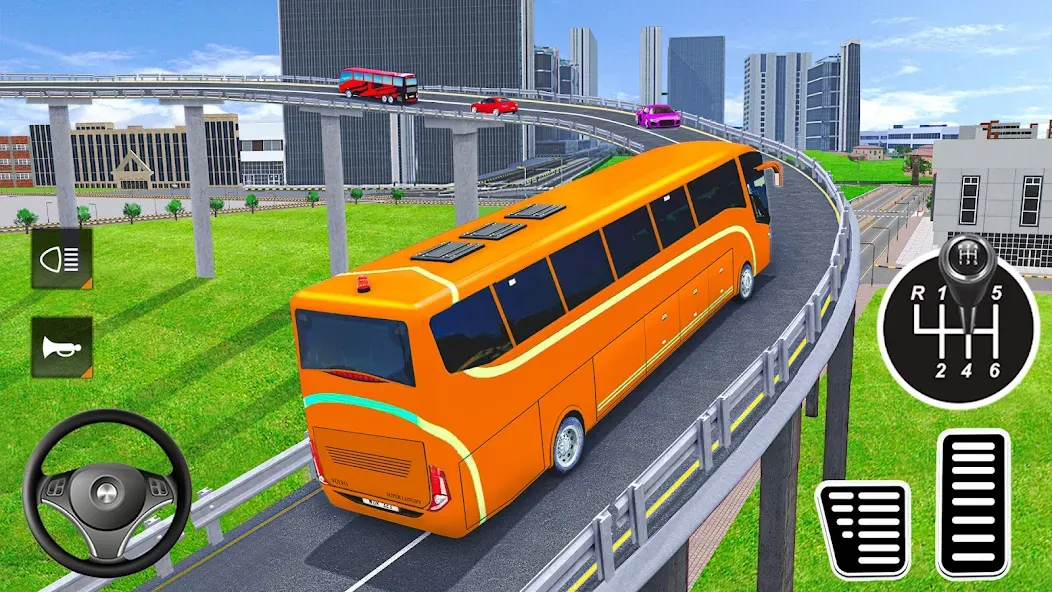 Real Bus Simulator: WW BusTour (Риал Бас Симулятор) [МОД: Много монет, Открытые уровни и Мега MOD] Screenshot 4