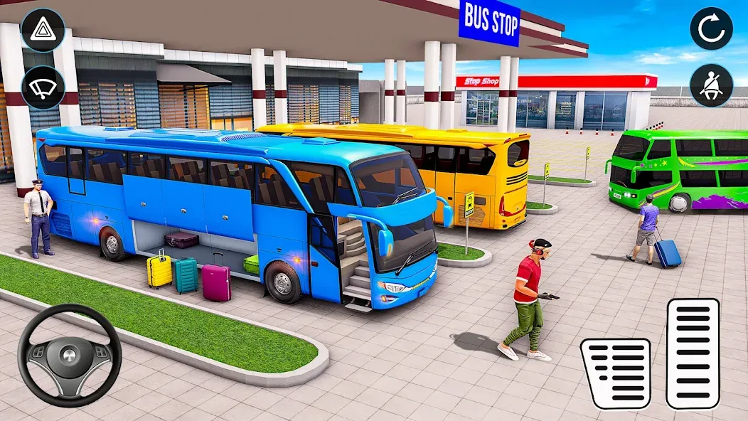 Real Bus Simulator: WW BusTour (Риал Бас Симулятор) [МОД: Много монет, Открытые уровни и Мега MOD] Screenshot 5