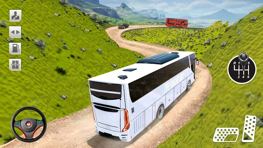 Modern Bus Simulator: Bus Game [МОД: Все открыто, Дополнительные деньги и Меню MOD] Screenshot 1