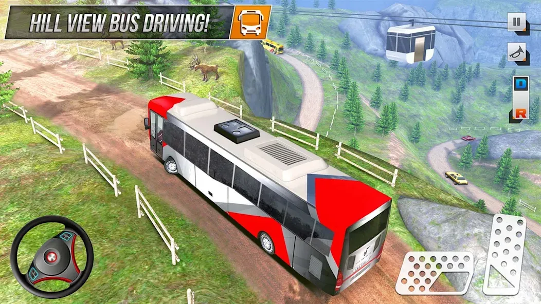 Modern Bus Simulator: Bus Game [МОД: Все открыто, Дополнительные деньги и Меню MOD] Screenshot 5