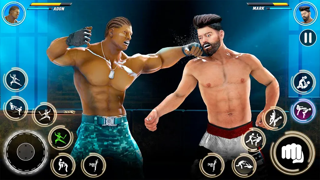 Kung Fu karate: Fighting Games [МОД: Бесконечные деньги, Монеты и Мега MOD] Screenshot 2