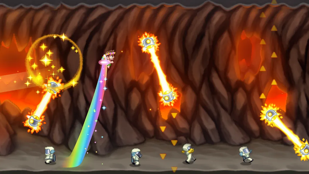 Jetpack Joyride (Джетпак Джойрайд) [МОД: Много монет, Открытые уровни и Мега MOD] Screenshot 2