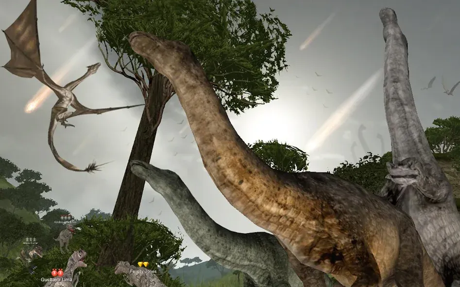 Dinos Online (Динос Онлайн) [МОД: Все открыто, Дополнительные деньги и Меню MOD] Screenshot 3