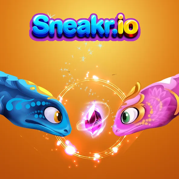 Sneak.io - Snake Game [МОД: Бесконечные деньги, Монеты и Мега MOD] Screenshot 2