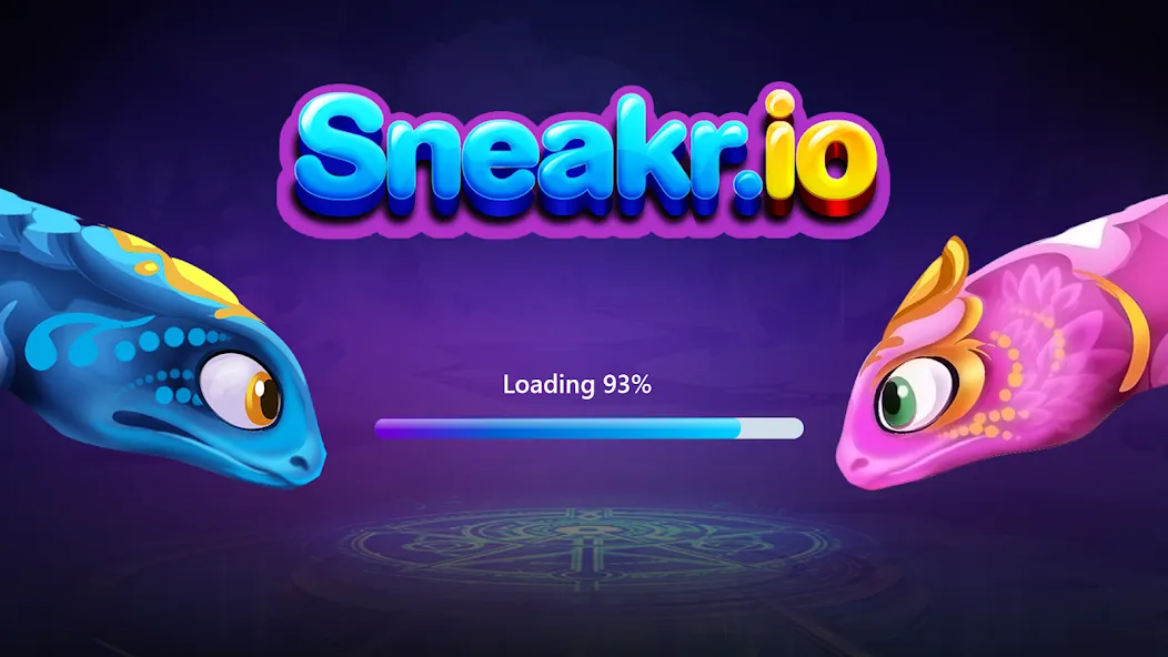 Sneak.io - Snake Game [МОД: Бесконечные деньги, Монеты и Мега MOD] Screenshot 3