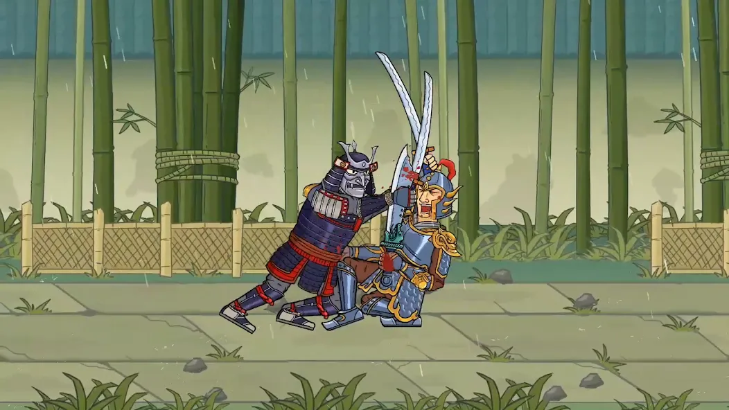Crazy Samurai (Крэйзи Самурай) [МОД: Много монет, Открытые уровни и Мега MOD] Screenshot 2