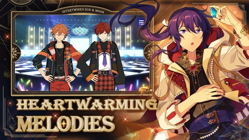 Ensemble Stars Music (Ансамбль Звезд Музыка) [МОД: Меню, Бесконечные монеты и Открытые уровни] Screenshot 4