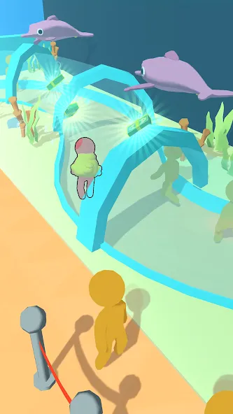 Aquarium Land - Fishbowl World (Аквариум Лэнд) [МОД: Много денег, Монет и Все открыто] Screenshot 3